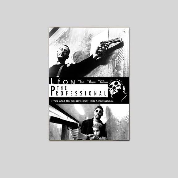 LEON THE PROFESSIONAL Movie POSTER Size 24''x36'' The Orange Shop