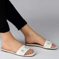 thumbnail image 1 of LEONIE Women's Slide Flats Sandals, 1 of 8