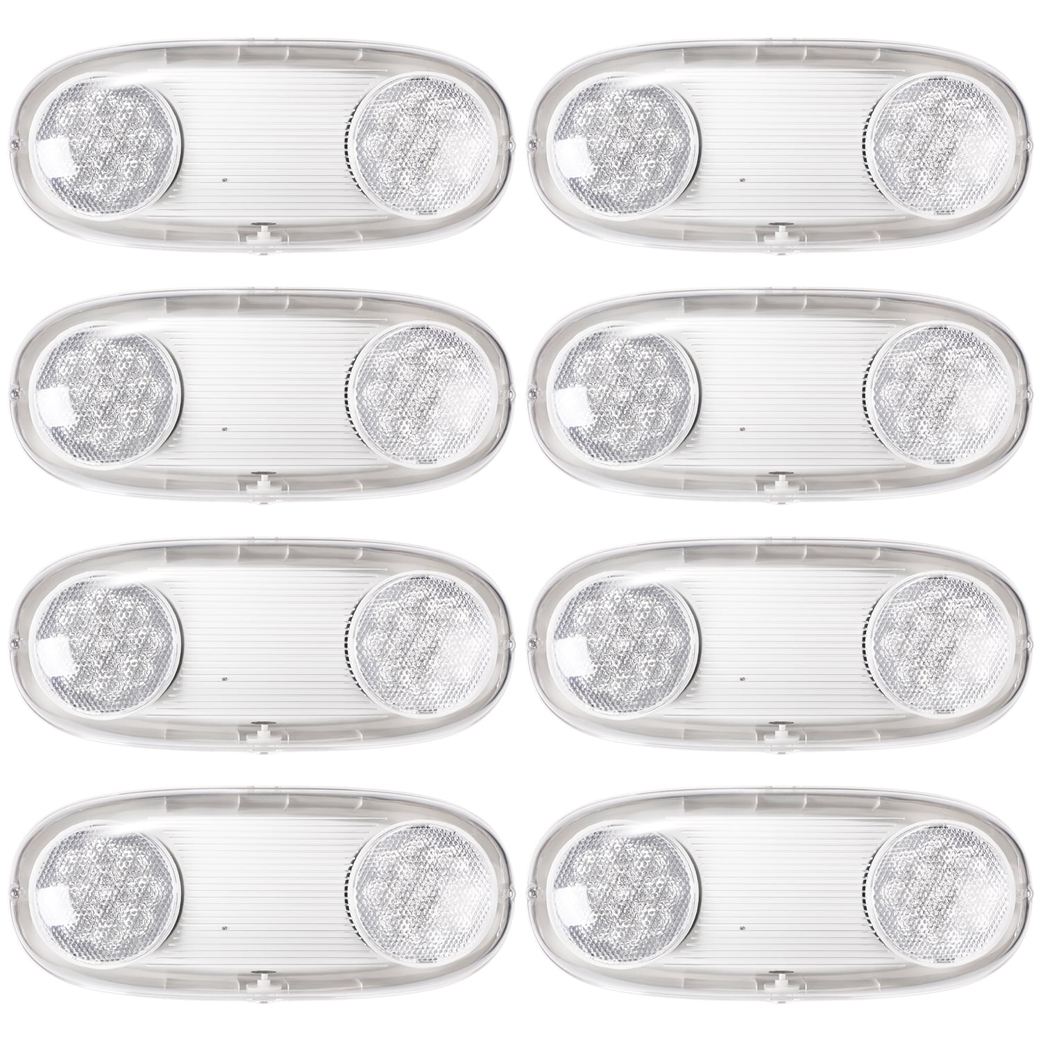 Outdoor Rated High Output White LED Emergency Light (Bug Eyes) with Battery  Backup, Wet Location Lis…See more Outdoor Rated High Output White LED