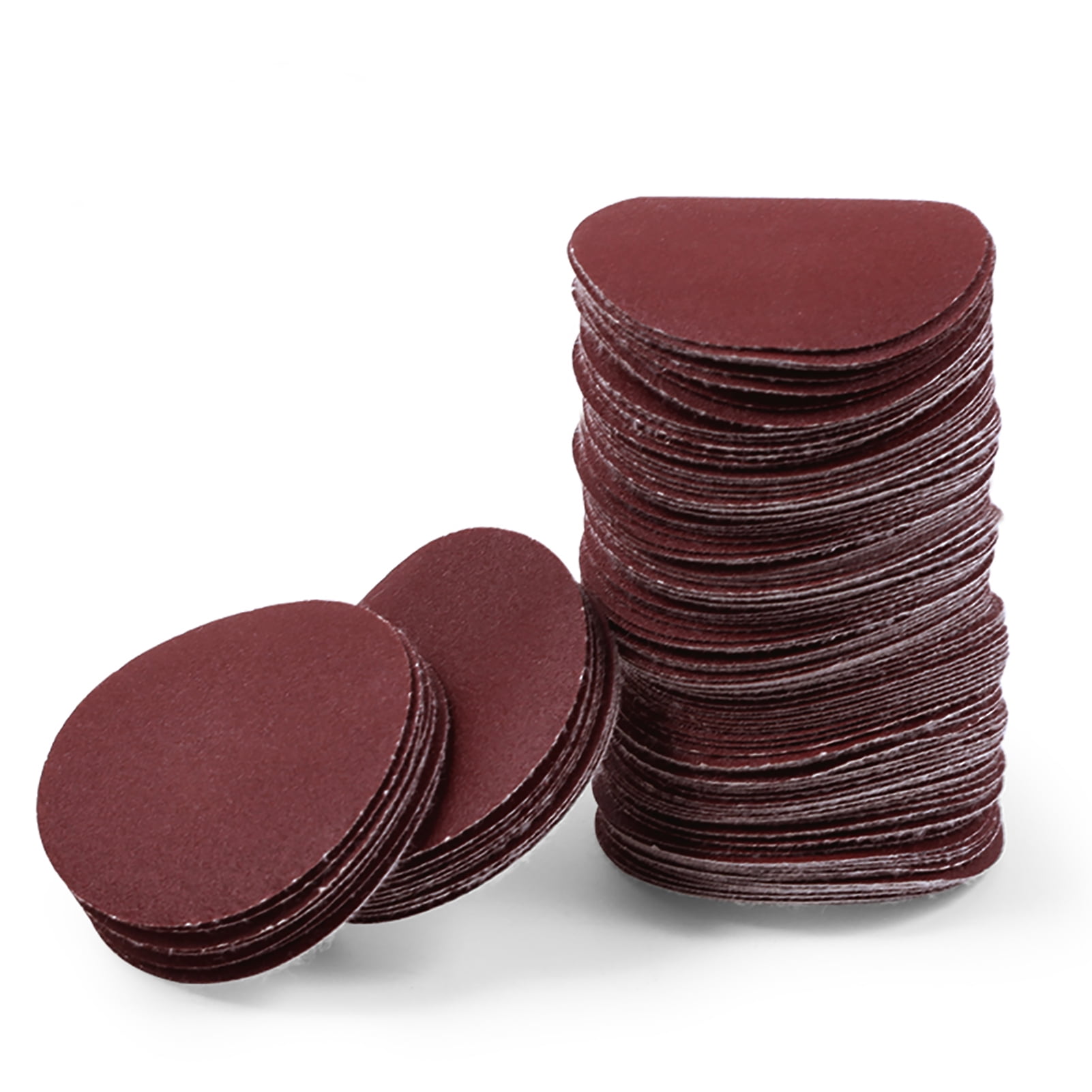 2 Inch Hook & Loop Sanding Discs 1000 Grit - 100 Pcs No-Hole Sandpaper For Orbital Sanders