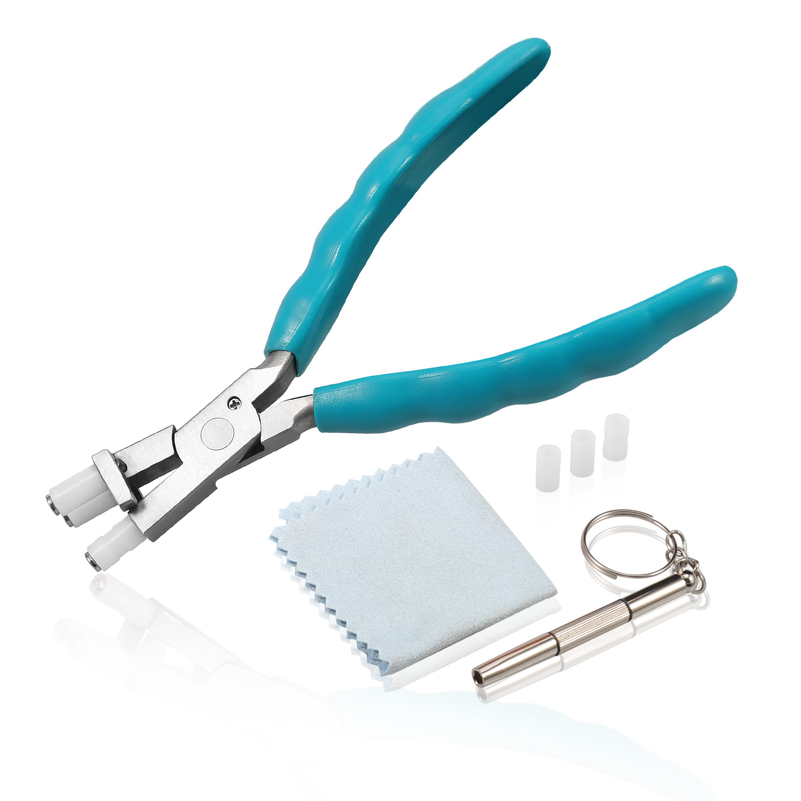 LEONTOOL 6 Inches Optical Trident Pliers Adjusting Eyeglasses Leg