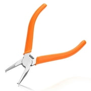 LEONTOOL Engineer Tip Cutter with 90 Degree Ultra-Sharp Blade, Transverse End Cutter with 4mm Flush Jaw Long Nose End Cutting Plier Nipper End Cutter for Precision Plastic Model, SMT / SMD Chips