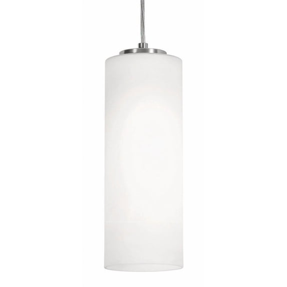 LEOP0412MBSN AFX Leo - 1 LED Pendant-12 Inches Tall and 12 Inches Wide-Satin Nickel Finish