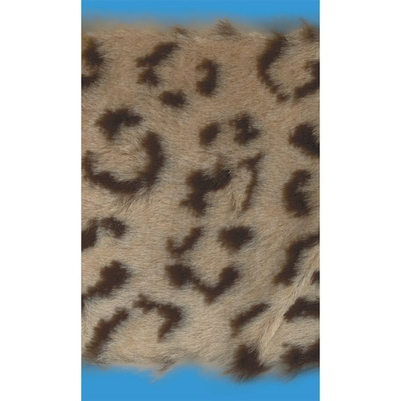 LEOPARD 4" FAUX FUR