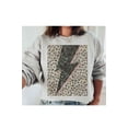 thumbnail image 1 of LEOPARD LIGHTNING GRAPHIC PLUS SIZE SWEATSHIRT, 1 of 5