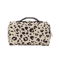 thumbnail interactive-video image 1 of Conair Leopard Print Toiletry Kit, Travel Organizer with Multiple Pockets, 1 of 8