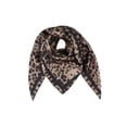 thumbnail image 1 of Jessica Simpson Women's Lightweight Leopard Print Square Scarf with Versatile Style for Adults, 1 of 4