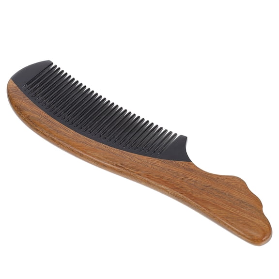 LEORX 1 Handmade Sandalwood Comb for Children Scalp Massage