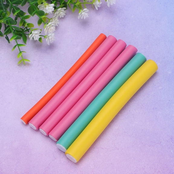 LEORX 1 Pack Curl Rods for Short Hair Hair Curling Sponge for Home Use