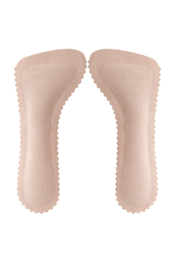 1Pairs Khaki Adhesive Insoles for Sandals High Heel Cushion Inserts Breathable Soft