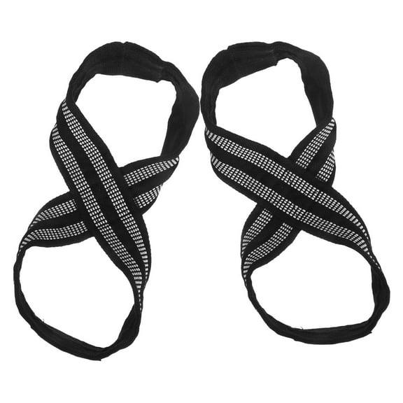 LEORX 1 Pair Exercise Band Black Nylon for Enhanced Workout Experiences