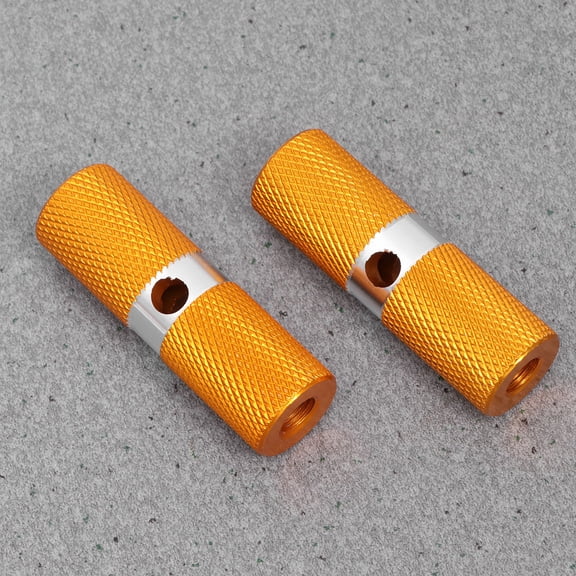 LEORX 1 Pair Sturdy Bike Footrest Aluminum Pegs For Front And Rear Axle Use