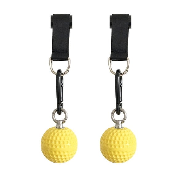 LEORX 1 Pair Yellow Wrist Exerciser Anti-skid Pull-Up Training Equipment for Men and Women