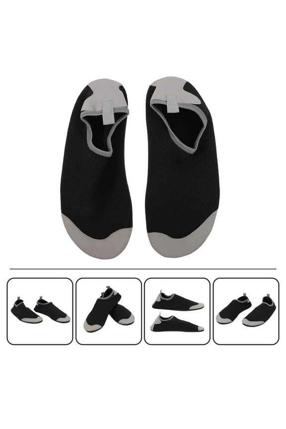 1 Pair of Barefoot Running Shoes for Men Shoes Quick Dry TPR Anti-skidding Design