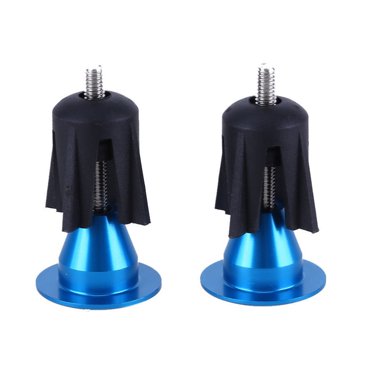 10-Pack Silicone Bicycle Bar End Plugs – Universal Handlebar End Caps – Black Rubber