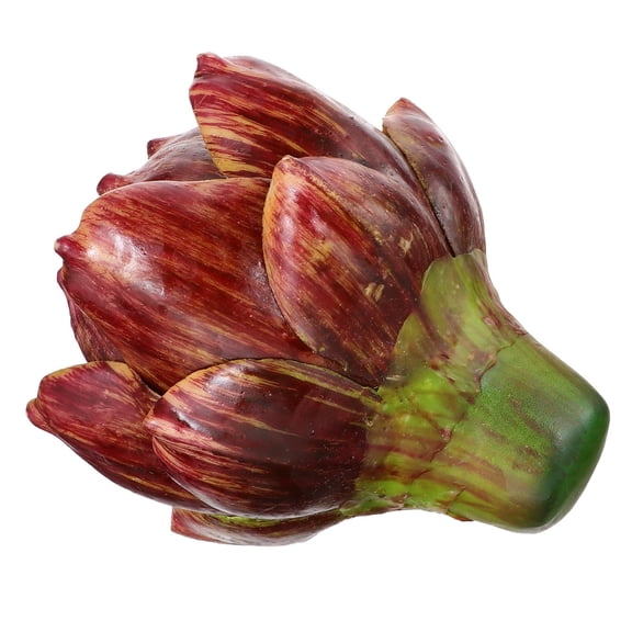 LEORX 1Pc Vivid Red Imitation Potted Pineapple Plant with Separated Leaves Easy to Clean