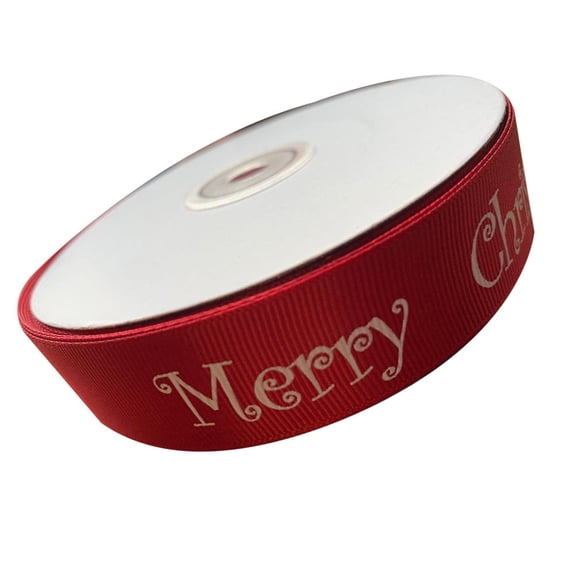 LEORX 1 Roll Red Bow Making Ribbon Polyester for Home Decoration