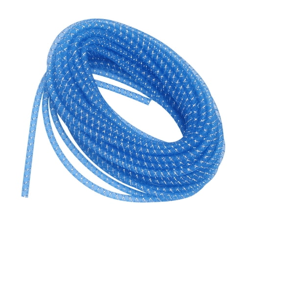 LEORX 1 Roll Solid Mesh Tube Craft Supplies for Jewelry Making in Blue for Women and Kids