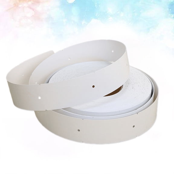 LEORX 1 Roll of Merchandise Tag Roll for Craft Projects White Hard Card