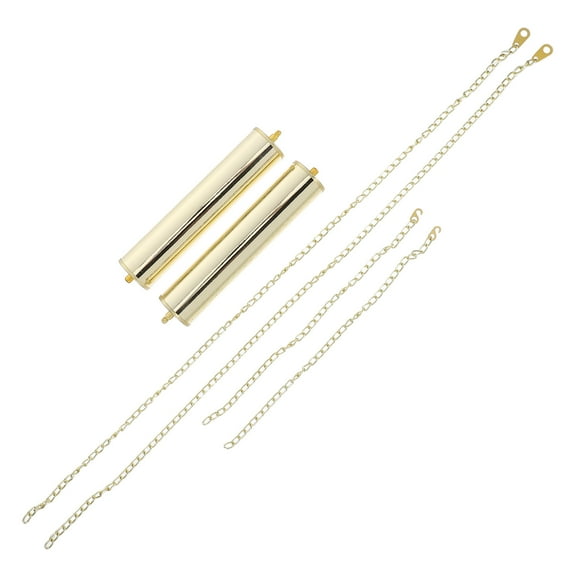 LEORX Golden Clock Weights Metal for Grandfather Clock 1 Set