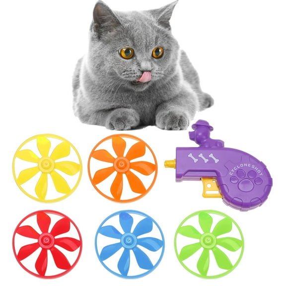 LEORX 1 Set Dog Fetching Toys Plastic Flying Saucer Improving Intelligence Indoor Outdoor for Dogs