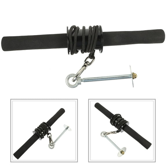 LEORX 1 Set Forearm Strengthener Gym Equipment Steel Tube Assorted Color for Muscle Building