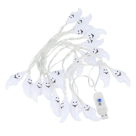 LEORX 1Pc Ghost Light LED ng Lamp with USB Power and Eight Modes Assorted Color