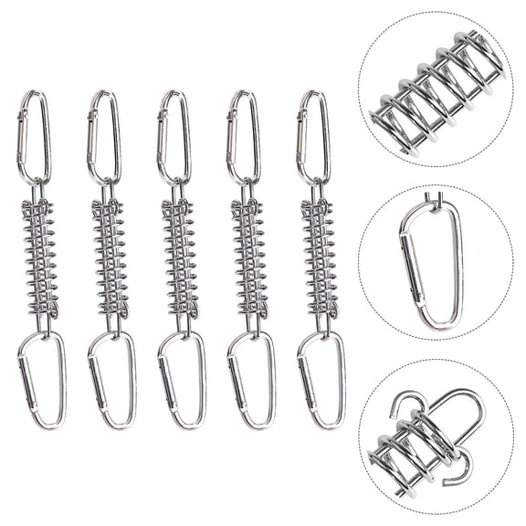 LEORX 1Set Windproof Steel Tent Rope Pegs with High Toughness and Elasticity