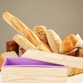 thumbnail image 1 of LEORX 1 Set Loaf Cake Boxes Heat Conduction Bread Container Purple for Everyday Baking, 1 of 8