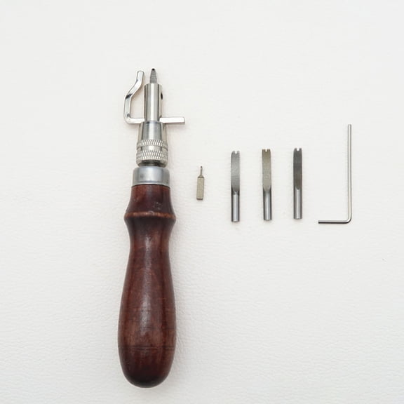 LEORX 1 Set Manual Leather Tools Kit for Handmade DIY Leathercraft Hand Sewing Tool Se