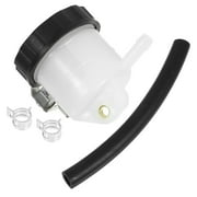 LEORX 1 Set Motorcycle Rear Brake Fluid Reservoir in White