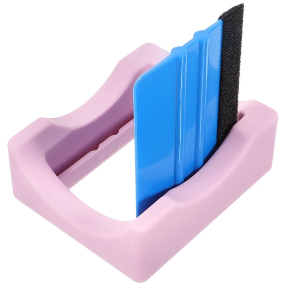 LEORX 1 Set Non-Slip Cup Holder Pink Silicone Tumbler Stand for Travel