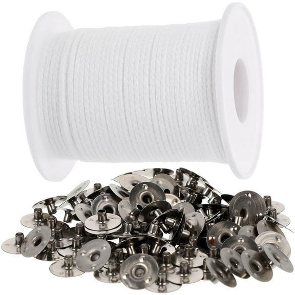 LEORX 1 Set Oil Lamp Wicks Polyester for Diy Candle Making and Kerosene Oil Lamp