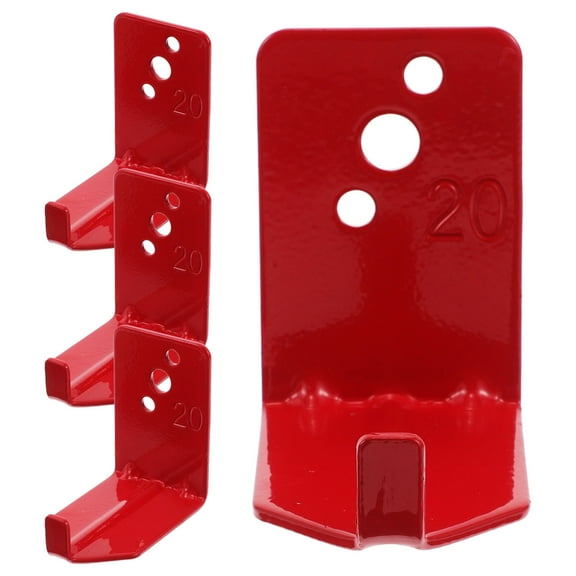 LEORX 1 Set Wall Hook Fire Extinguisher Bracket 6.5x2.2in