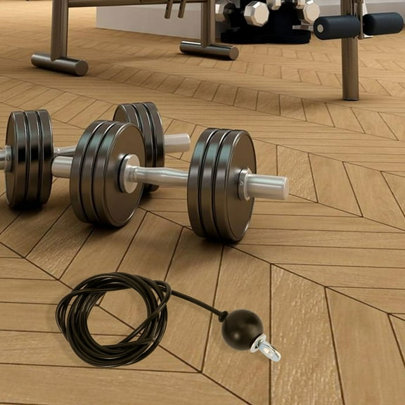 LEORX Pulley Cable System Steel Wire Rope for Muscle Building at Home Set