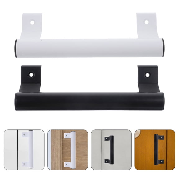 LEORX 1 Set White Aluminium Alloy Essential Kitchen Cabinet Door Handles for Use