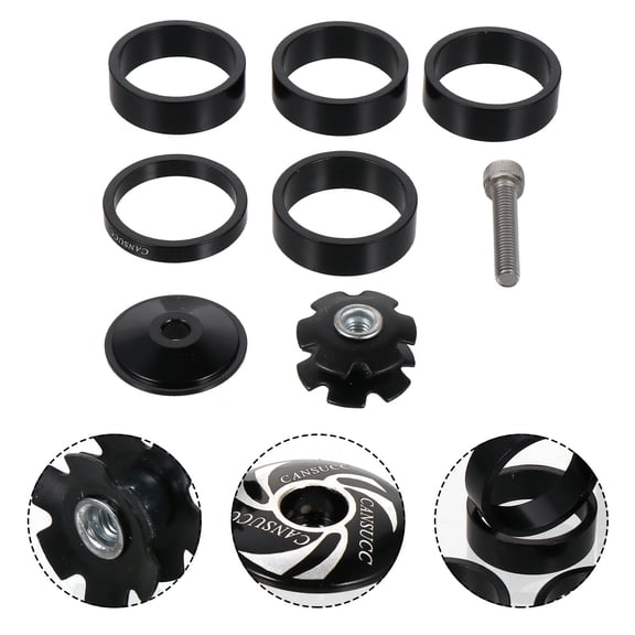 LEORX 1 Set of Bicycle Tool Kit Black Aluminum Alloy for Bicycle Components Assembly