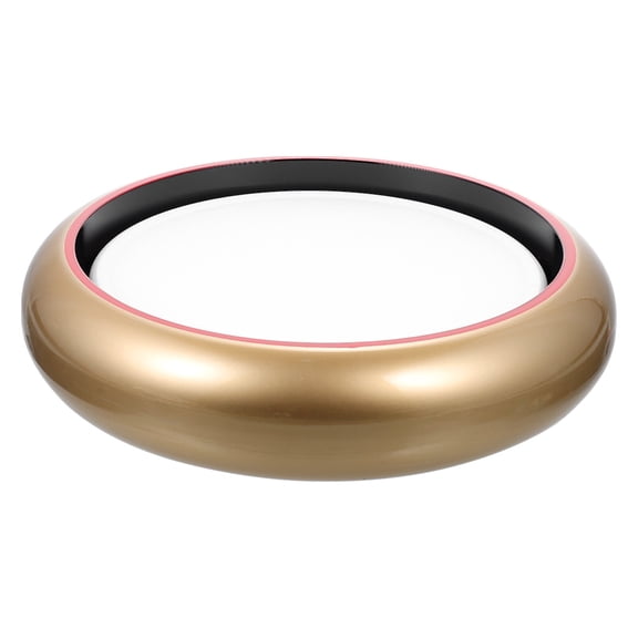 LEORX 1 Set of Ice Serving Tray Plastic Golden for Restaurants and Hotels