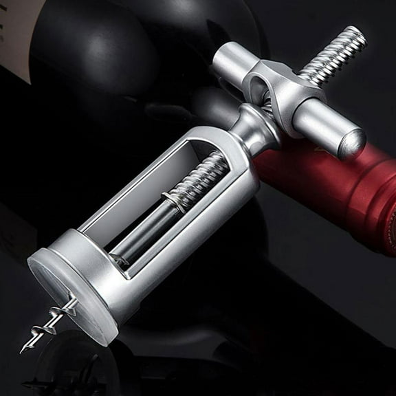 LEORX 1 Set of Waiter Corkscrew Zinc Alloy Spiral Cork Removal Gadget for Adults Daily Life
