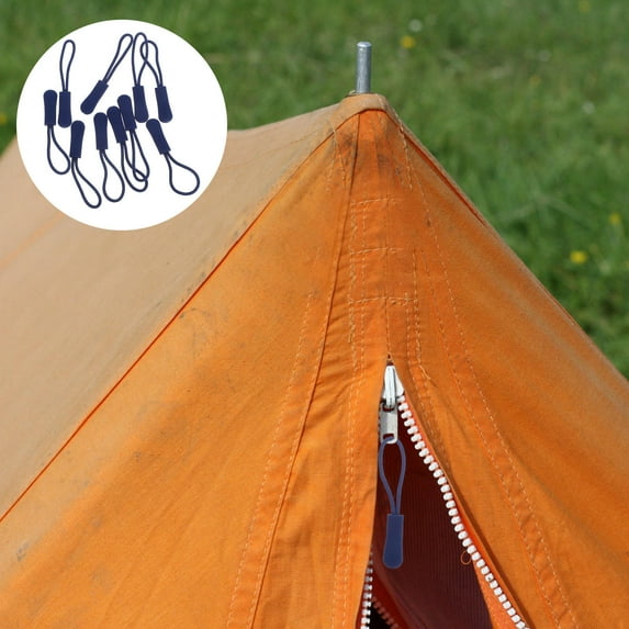 LEORX 10 Pcs Zipper Puller Cords Zipper Tags 7.00X0.60X0.50CM