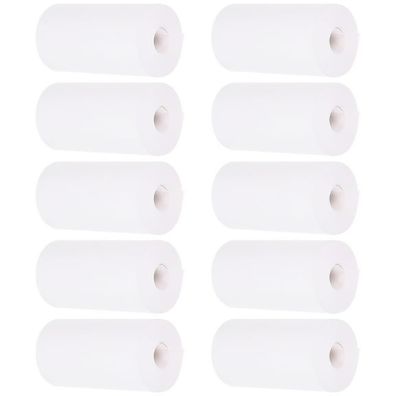 LEORX 10 Rolls of Heat Sensitive Paper for Commercial Use in Offices and Hotels