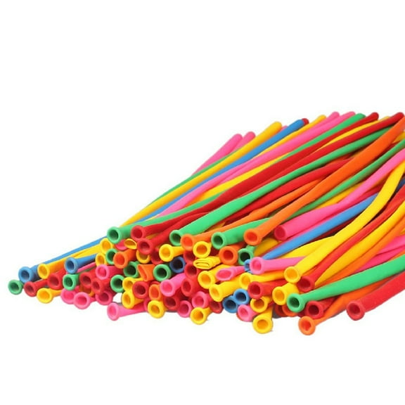 LEORX Balloon Decoration Elastic Latex 100Pcs Mixed Color