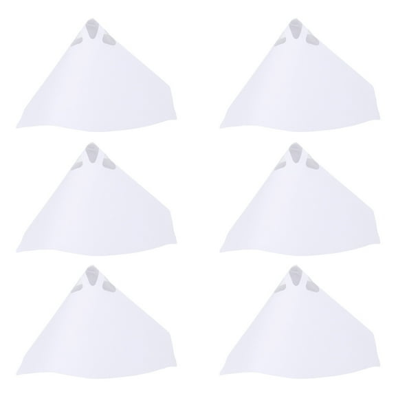 LEORX 100Pcs Mesh Paper Paint Strainers Mesh Filter Cone Strainer Funnel Paper Paint Conical Strainers