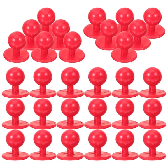 LEORX 100Pcs Plastic Buttons for Chef Clothes and Work Uniforms in Hotels Restaurants