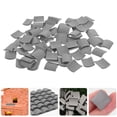 thumbnail image 1 of LEORX 100Pcs Roof Tiles Props High Simulation Technology For Dollhouse Accessories Tiny House Decor Miniature Roof, 1 of 8