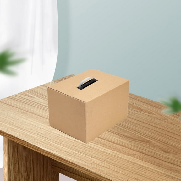 LEORX 100pcs Cardboard Box Carry Straps Useful Carrying Handles for General Users Transparent PE