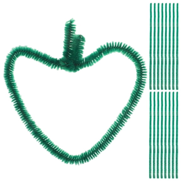 LEORX 100pcs DIY Floral Supplies Floral Stem Wire Fluff for Wedding Bouquets