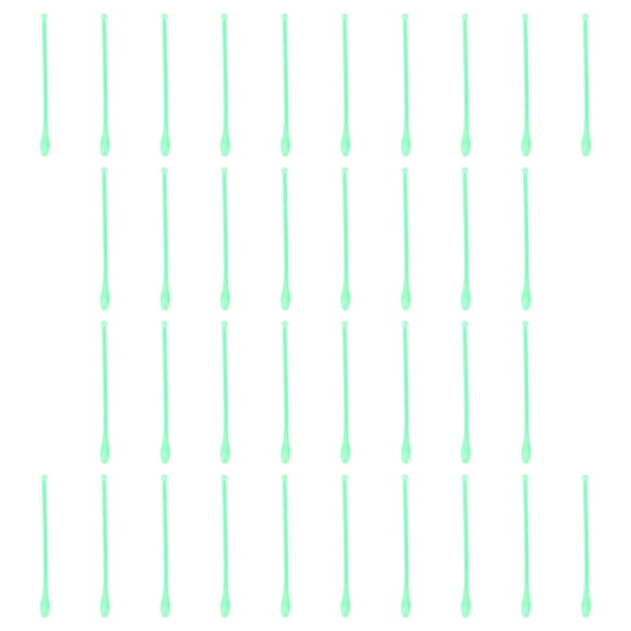 LEORX 100pcs Green Plastic Mixing Scoops Lab For And Granules For Home Laboratory And Restaurant Use