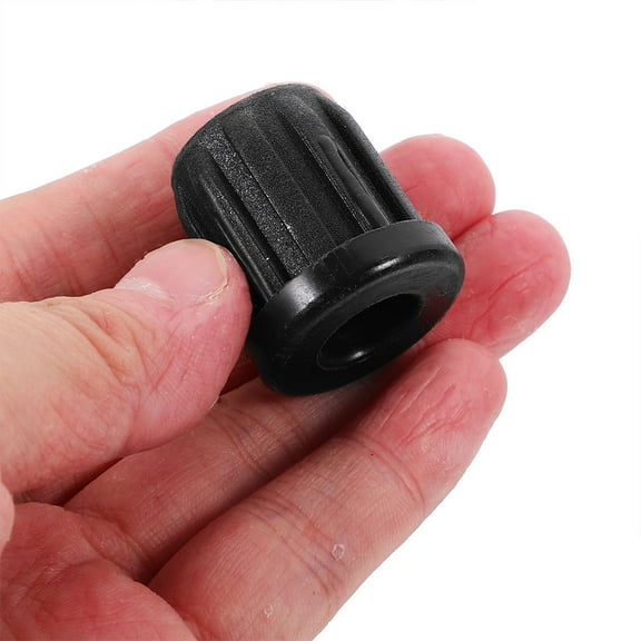 LEORX Back to School 10Pcs Caster Socket Inserts Plastic Black Caster Accessories for Office Chair Components