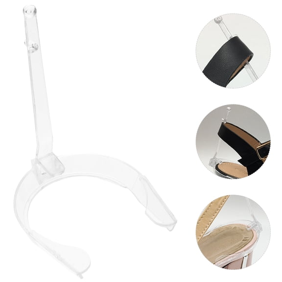 LEORX 10Pairs Plastic Sandals Heel Support Rack For Extending Shoe Life